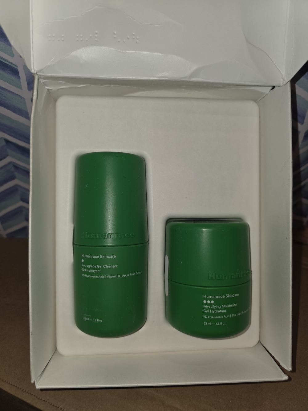 Humanrace Skincare Set- Cleanser & Moisturizer